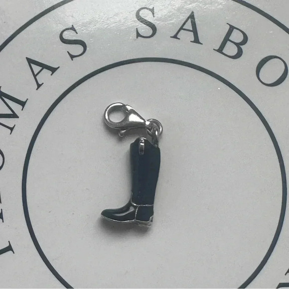 Thomas Sabo Black boot charm - Picture 5 of 5